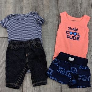 Baby boy newborn bundle